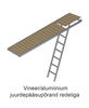 small_Vineer-alumiinium juurdepääsupõrand redeliga